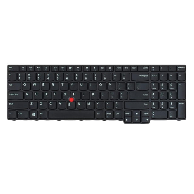 Teclado Reemplazo Para Lenovo Thinkpad E570 E575 E570C Inglés Marco Negro Sunnimix