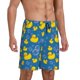 thumbnail image 2 of Fotbe Rubber Duck Pantalones Cortos de Pijama para Hombre, Ropa de Dormir, Pantalones de Pijama Cortos para Hombre-Medium, 2 of 6