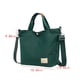 thumbnail image 3 of Bolsa de viaje expandible para mujer | Bolsa ligera para gimnasio y fin de semana con doble correa | Bolsa de nailon impermeable para deportes, escuela y equipaje de mano en avión, 3 of 7