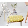 thumbnail image 2 of Nvzi Almohadillas para silla de comedor, almohadillas de algodón para silla de cocina (amarillo, juego de 4), 2 of 5