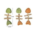 thumbnail image 6 of Creative Fish Bone Cat Toy, Wooden Catnip Teeth Cleaning Stick, Natural Cat Dental Toy, Durable Feline Tooth Care Tool, Creative Fish Bone CatToy, 3PCS, 6 of 10