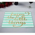 thumbnail image 2 of PKQWTM Enjoy The Little Things Kitchen Dining Table Mats Placemats Size 12x18 Inches, Set of 2 Pieces, 2 of 2