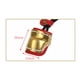 thumbnail image 3 of Anillos de pulgar para tiro con arco, protectores de dedos de latón, cómodos de usar, accesorios suaves con Rojo, 3 of 3