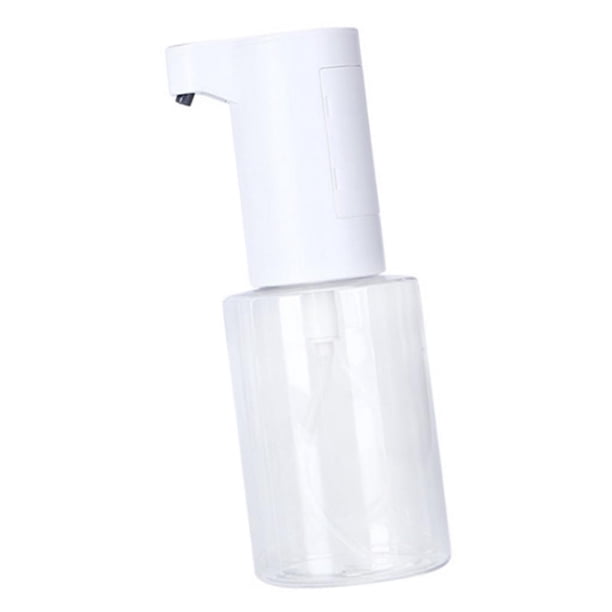 Dispensador de jabón automático, 350 ml / 150 ml, dispensador de jabón espumoso eléctrico sin para encimera, bomba de jabón con sensor IR par 350ml