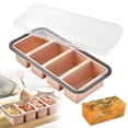 thumbnail image 2 of Silicone Soup Freezer Molds For Food 1/2 Cup Freezer Trays With Lid For Meal Prep Frozen Soup Sauce Broth Large Ice Cube Tray Kitchen Storage Souper Cubes 1/2 Cup Pink 12*6*2.4 In, 2 of 9