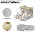 thumbnail image 6 of Psesaysky Cute Cats Print Snow Boots for Women Girls Cat Lovers Slip-on Fashion Wear-Resistant Ankle Boots Size 6-12, 6 of 7
