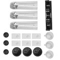 thumbnail image 3 of Wall-Mounted Cereal Double Dry Food Storage Container Food Storage Tank Oatmeal Machine Food Storage Tank Grain Dispenser Oatmeal Barrel Kitchen, 3 of 8
