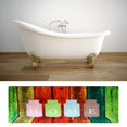 thumbnail image 1 of Verdant Touch Antideslizante estilo europeo antideslizante absorbente de agua Mat Pad baño cocina (2#), 1 of 5