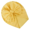 thumbnail image 4 of Txlixc Gorra de capucha para bebés, bufanda de arco retro para niños pequeños, gorra elástica para niñas y niños recién nacidos Txlixc moda, 4 of 7