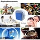 thumbnail image 4 of Nevera Portátil para Coche de 7,5 L | Refrigeración y Calefacción de Doble Potencia de 12 V/24 V | Mininevera Compacta para Viajes y Acampadas | Nevera Térmica de Viaje Azul, 4 of 7