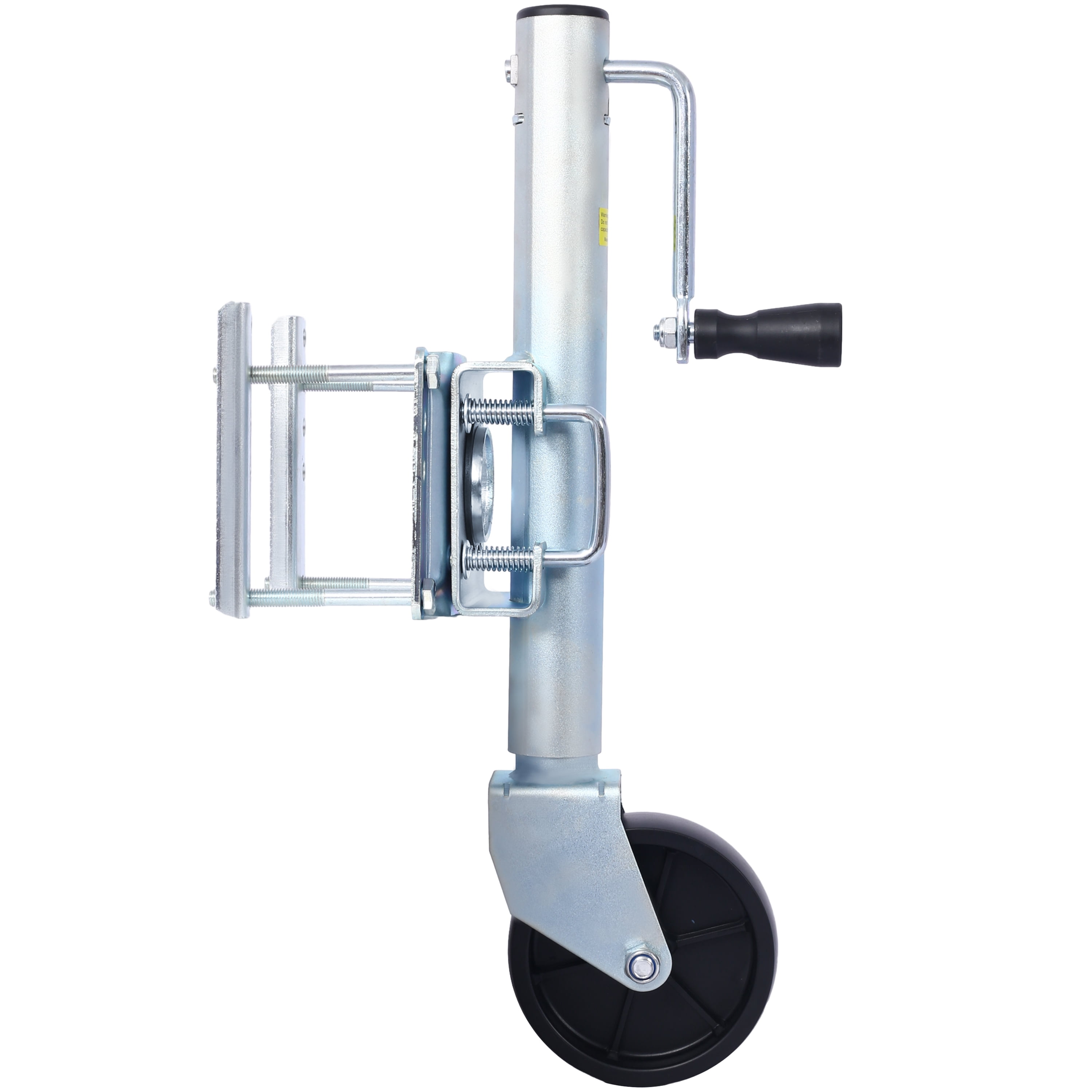 Trailer Jack 32.8 in, Bolt-on Tongue Jack 1000 lb Capacity with Wheel and Handle for Boat, RV, Utility Trailer