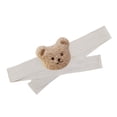 thumbnail image 2 of Cortina Bordada Con Cabeza de Oso, Adorno de Correa para la Decoración de la Hábitacia de Los Niones, 2 of 8
