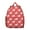 Red-2, variant on Abstract Geometric Vintage Floral Hippie Retro Waterproof Ergonomic Backpack