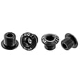 thumbnail image 1 of Soidarity Tornillo de aleación para bicicletas de 4 piezas, tornillos universales para fijación de bicicletas, tornillos de rueda de cadena, piezas de Ciclismo 6.5 mm Negro Soidarity OD025072-22, 1 of 6