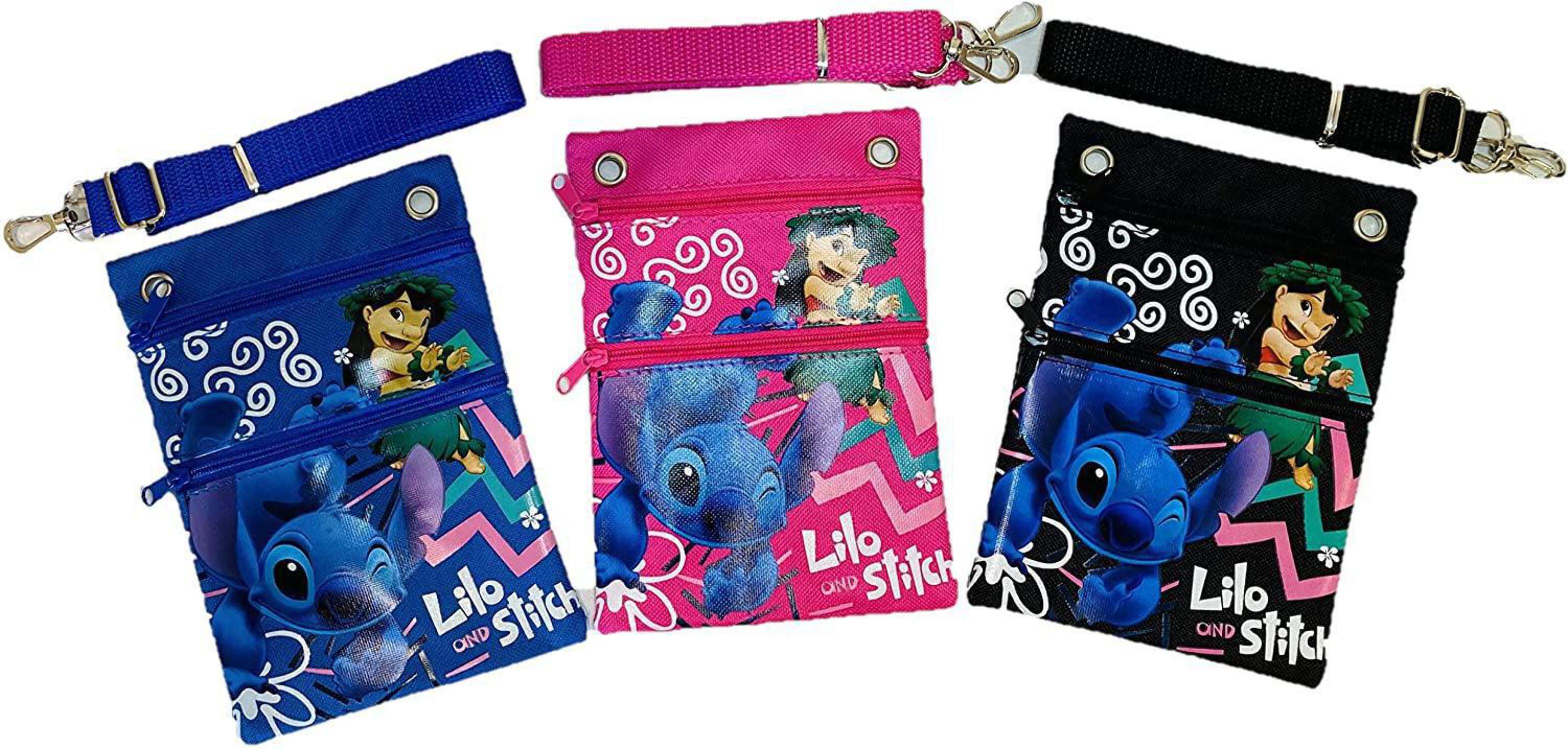 2 Zipper ID Holder Lilo and Stitch