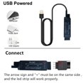 thumbnail image 3 of Encendiendo Lámpara USB LED Music Control Strip Light RGB Tape String Lamp con 20 teclas RF Controller, 3 of 4
