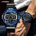 thumbnail image 5 of Reloj de Hombre SINOBI Moda Elegante moderno Cuarzo Original S9789G Casual, 5 of 5