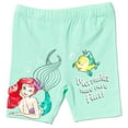 thumbnail image 4 of Disney Princess Moana Rapunzel Belle Toddler Girls 4 Pack Bike Shorts Toddler to Big Kid, 4 of 5