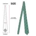 thumbnail image 2 of Fotbe Trucks And Excavators Corbata Clásica para Hombre con Estampado – Corbata de Seda Jacquard Tejida, para Negocios, Bodas y Eventos Formales, 2 of 7