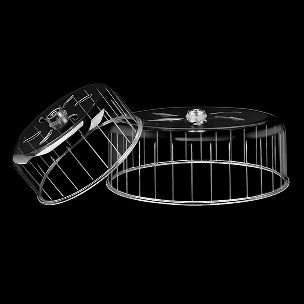WINDLAND Silent Exercise Wheel with Metal Stand Plastic Disc Spinner Saucer Hamster Running Wheels for Rats Mice Gerbils 4 Sizes