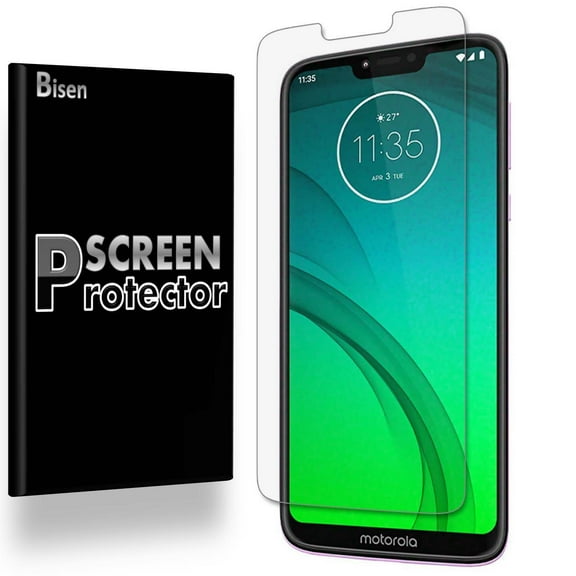 Fit For Motorola Moto G7 PLAY [4-Pack BISEN] Anti-Glare Matte Screen Protector, Anti-Fingerprint, Anti-Scratch