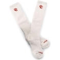 thumbnail image 3 of Dan Post Women's Cowgirl Certified Boot Socks (2-Pack) White 9, 3 of 3