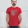 thumbnail image 3 of Tee Hunt Merry and Bright Cute Christmas T-Shirt Jolly Santa Xmas Men's Tee, 3 of 5