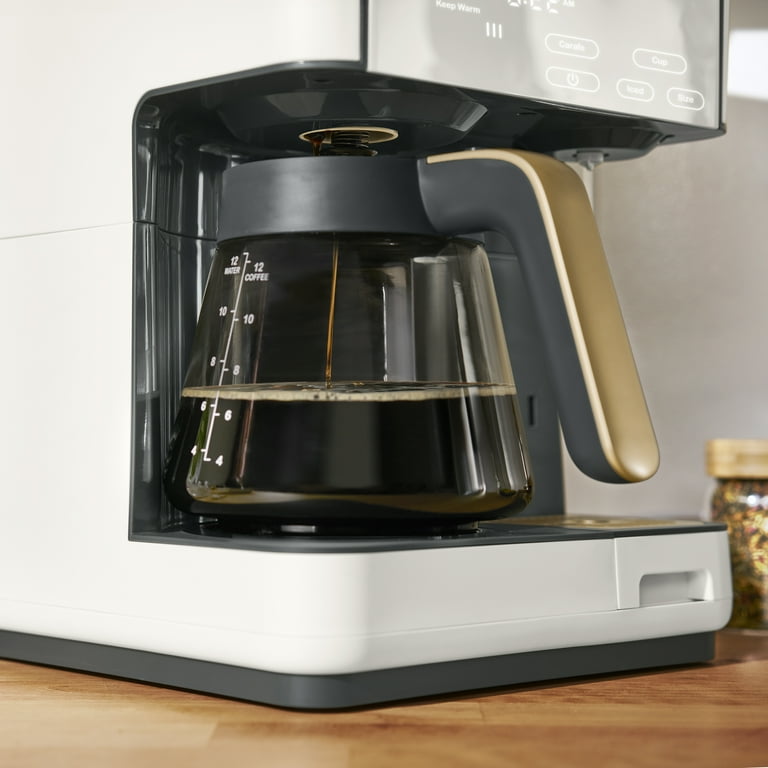 Beautiful Multi-Brew 12-Cup Programmable Drip & Single-Serve Coffee Maker,  White Icing by Drew Barrymore - Walmart.com