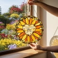 thumbnail image 6 of Stained Glass Sunflower Hanging Ornament for Mom Memorial Suncatcher Sympathy Gift for Kitchen Bedroom Window Decor Loving Remembrance Keepsake, 6 of 6