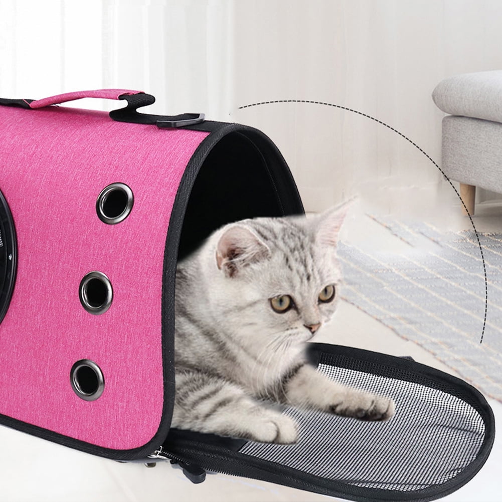 KYAIGUO Dog Carrier Dog Collapsible Backpack Portable Carrying Bag for Cats and Small Dogs