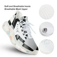 thumbnail image 3 of Racing Flag Walking Shoes for Men Woman Lightweight Tennis Fashion Elastic Sports Shoes Cushion Basketball Shoes, 3 of 7