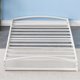 thumbnail image 5 of 6-pulgada tamaño individual size low marco de cama heavy-duty metal platform no box spring noise-free non-slip fácil montaje blanca, 5 of 7