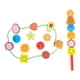 thumbnail image 3 of Cuentas de madera para cordones para niños pequeños, juguete de aprendizaje para combinar formas y desarrollar la clasificación. Frutas, 3 of 9