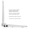 thumbnail image 6 of Brondell Bidet Toilet Seat, Elongated, Dual Temperature/Nozzle, S102-EW - White, 6 of 11