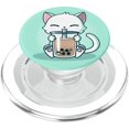 thumbnail image 1 of Agarre para teléfono celular Cat Lovers United Cute Boba Tea PopGrip, 1 of 5