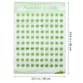 thumbnail image 4 of Homemaxs Early Education Wall Chart Number 1-100 Kids Learning Poster, 4 of 9