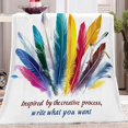 thumbnail image 1 of White Throw Versatile Soft Warm Blanket Fluffy Throws For Bed 59 X 79 Inch,, 1 of 7
