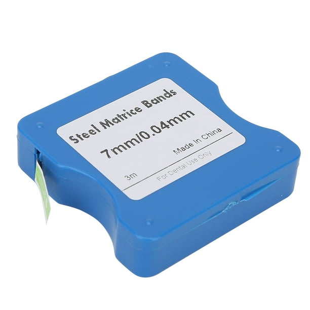 Matrice Strips Roll,5mm/6mm/7mm Stainless Steel Matrice Matrice Strips Matrice Bands Compact and