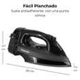 thumbnail image 2 of Plancha de Vapor Impress Antiadherente con Autolimpieza Compacta y Ligera 1200 W, 2 of 8