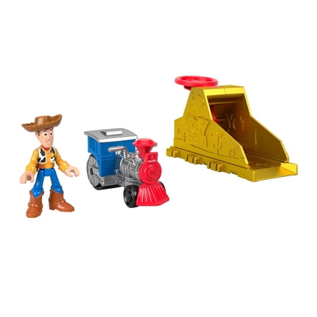 Imaginext Launcher Set with Woody Figure, Inspired by Disney and Pixar Toy Story (Styles May Vary)