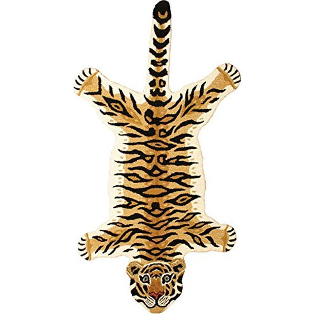 TigerSkin Yogic Asana Mat Pure Wool 121 Knots Per Sq. Inch