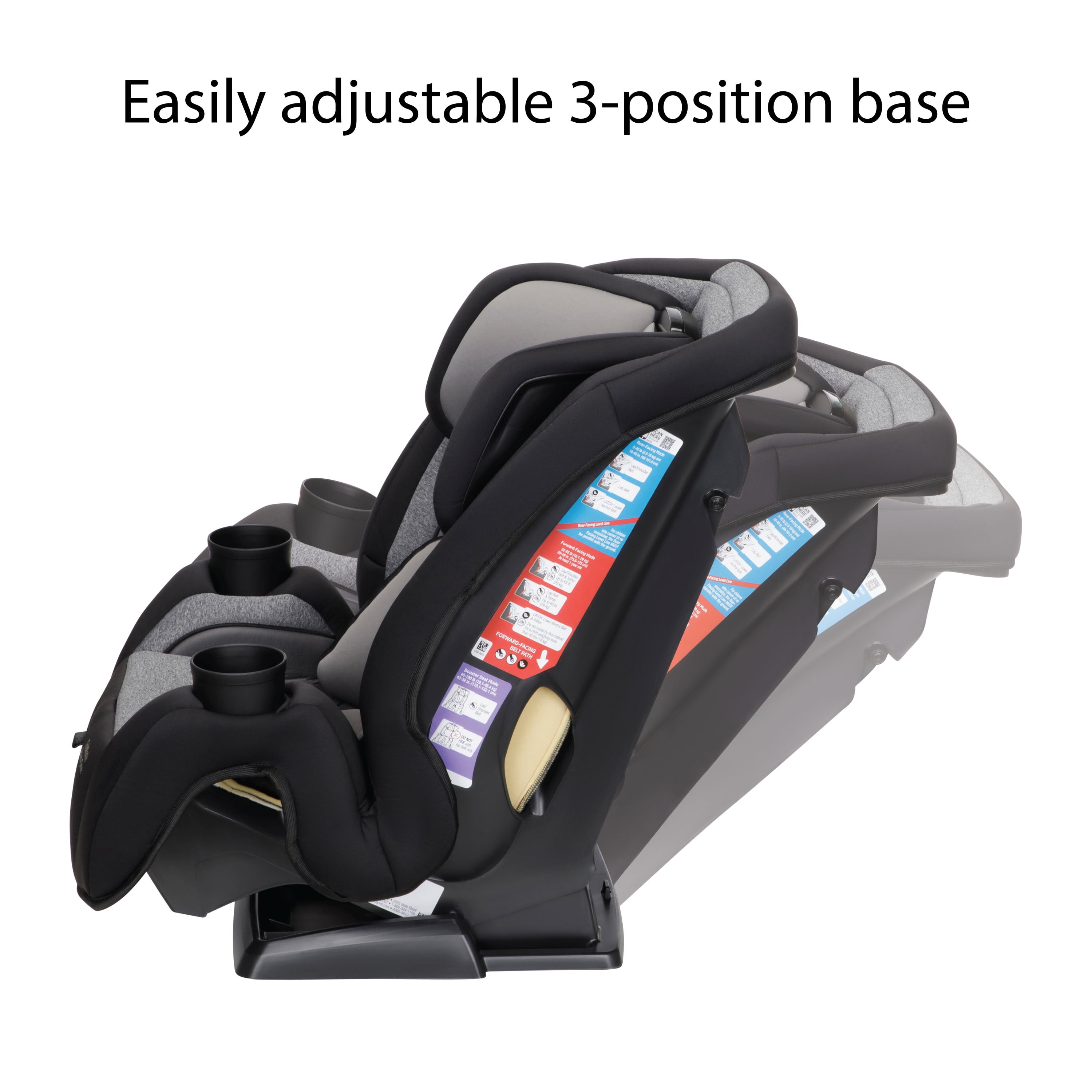 Safety 1st TriMate All-in-One Convertible Car Seat, Dark Horse, Infant & Toddler, Unisex