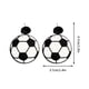 thumbnail image 3 of Pendientes de fútbol americano, baloncesto y béisbol de acrílico con forma de balón. Pendientes de fútbol americano., 3 of 3