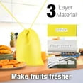 thumbnail image 3 of 2 Pack Banana Bags - NOGIS Durable Reusable Keep Freshness for Fruits and Vegetables Up To 1 Weeks, 3 of 7