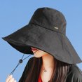 thumbnail image 4 of Gorra de sol Anti-UV para mujer y hombre, gorra de playa de con Sunnimix sombreros de sol para mujer, 4 of 8