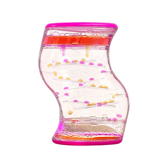 Goleeg Bubble Timer, 5.12 Inch Liquid Motion Toys, Liquid Motion Bubbler, Colorful Liquid Motion Bubbler for Sensory Play Sensory Toys for Visual Relaxation, Desk Toys