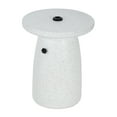 thumbnail image 3 of Christopher Knight Home 22"H MGO Patio Umbrella Base Side Table, Sand Fill Design, White Marble, 3 of 12