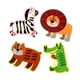 thumbnail image 2 of Juguete educativo para enhebrar y atar cordones para niños y niñas. Desarrolla la paciencia. Patrón animal, 2 of 9