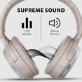 thumbnail image 4 of Avantalk Sky Eon - Auriculares Bluetooth para viajes en avión y teléfono móvil con adaptador inalámbrico, cancelación activa de ruido y modo ambiental, almohadillas espaciosas y cómodas, tiempo de rep, 4 of 5