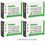 Kastar FNP-85 Battery 4-Pack Replacement for Pamiel HD-180A HD180A HD-230A HD230A Speed HD-230Z HD230Z Soulycin FHD-A999 Aiptek AHD H23 AHD-H23 Phisung HDV-C706G HDV-Z806P Camera